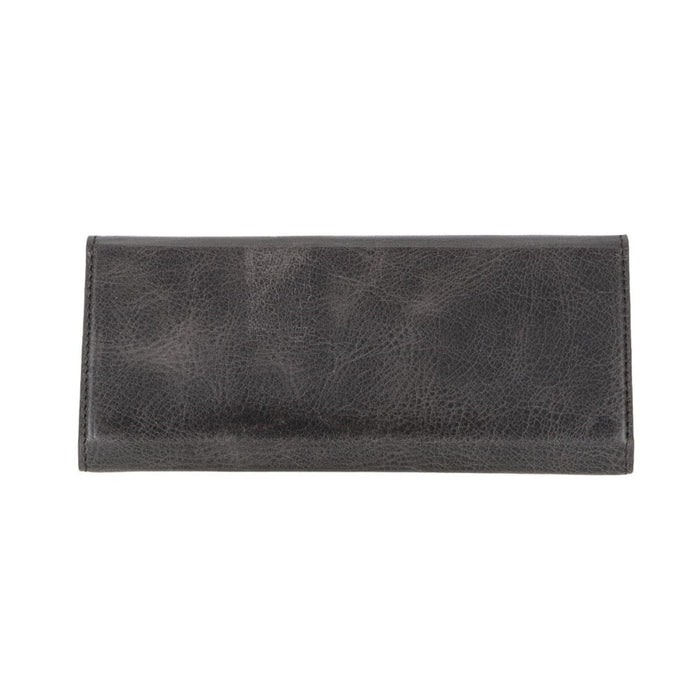 Smart Leather Glasses Case, Brown - BlackBrook Case
