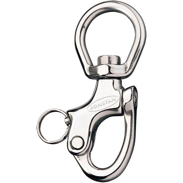 Snap Shackle Large 101mm Swivel Ball RF6220 - bosunsboat