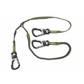 SPINLOCK 3 CLIP ELASTICATED PERFORMANCE SAFETY LINE 2 Meter Tether - Bosuns Boat