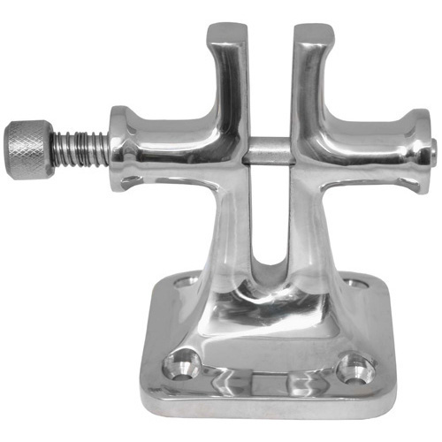 Split Bollard - Cast Stainless Steel - With Pin - 85mm - Bosuns Boat