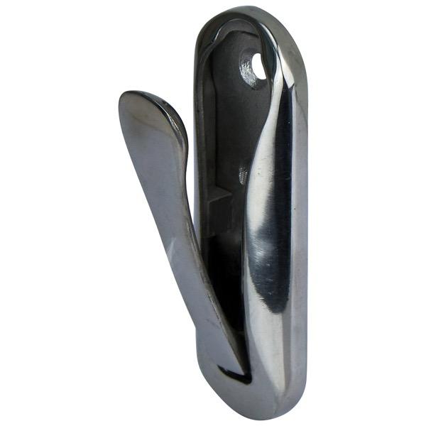 Stainless Steel Folding Coat Hook - 25 x 78mm