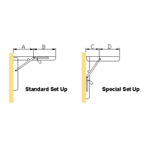 Stainless Steel Folding Table Bracket