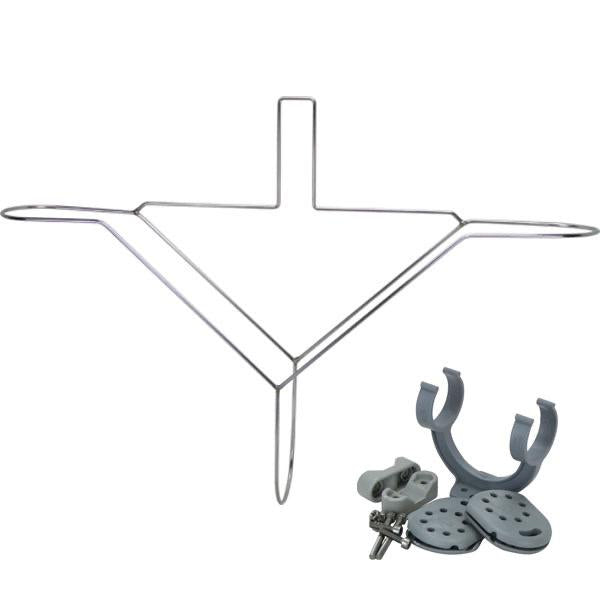 Stainless Steel Lifebuoy/Light Holder