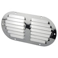 Stainless Steel Oval 14 Louvre Vent