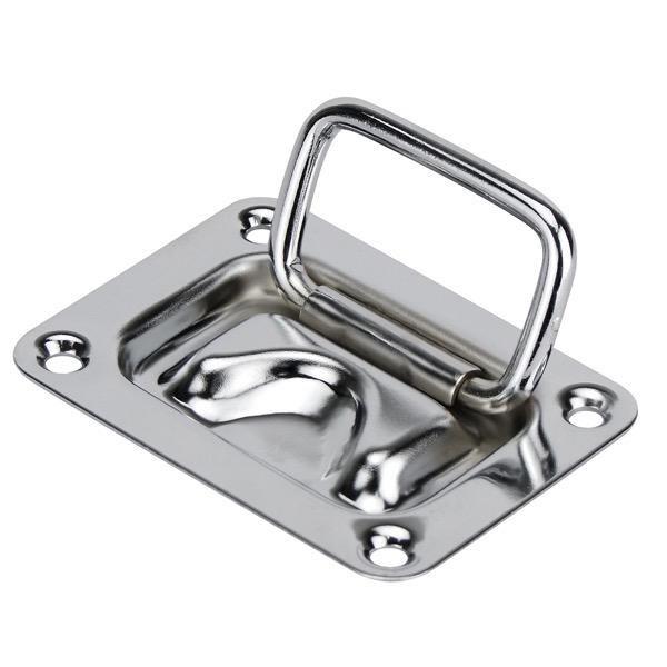 Stainless Steel Pull Ring - Large Handle - Bosuns Boat