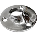 Stainless Steel Round Base 45 Degree Angle