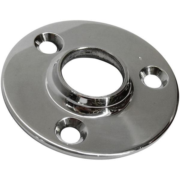 Stainless Steel Round Base 90 Degree Angle Weld-on