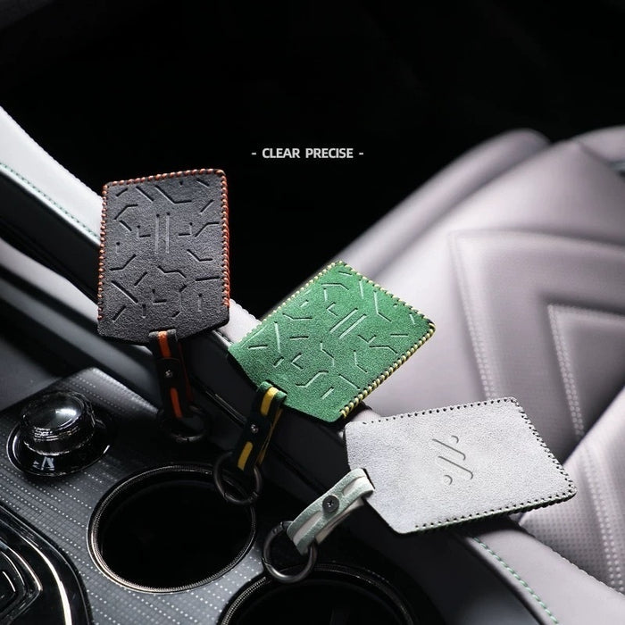 Suede Car Key Card Case Cover for MG IM6/IM5