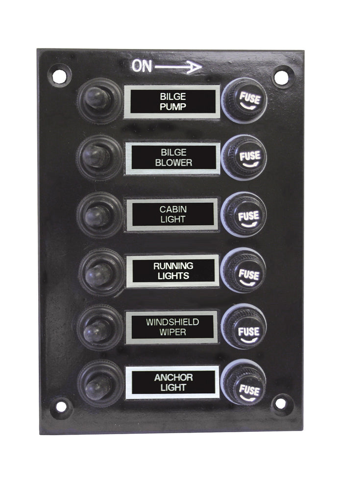 SWITCH PANELS - WITH SPLASHPROOF BOOTS - bosunsboat