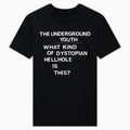 Pre-Order: The Underground Youth - Black ‘Dystopian Hellhole’ T-Shirt - Fuzz Club