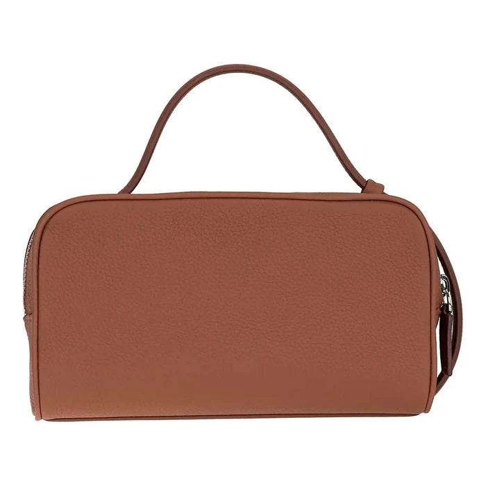Trevor Leather Dopp Kit, Tan - BlackBrook Case