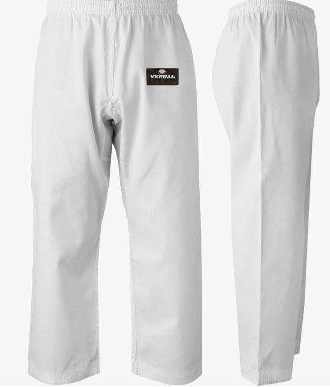 Versal Adults Karate Suit 8oz Lightweight Polycotton Uniform with Belt