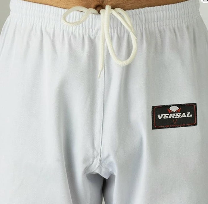 Versal Adults Karate Suit 8oz Lightweight Polycotton Uniform with Belt