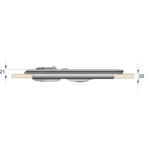 VETUS VENTILATION HATCH ALTUS, CUT-OUTSIZE 260 X 260 MM, R=43 MM, CATEGORY A II - bosunsboat