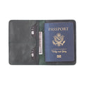 Viaggio Genuine Leather Passport Holder, Pickle - BlackBrook Case