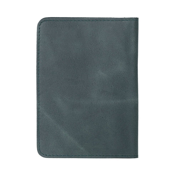Viaggio Genuine Leather Passport Holder, Pickle - BlackBrook Case