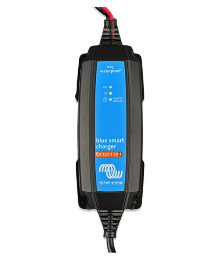 Victron Blue Smart IP65s Battery Charger 6V/12V-1.1A 230V AU/NZ