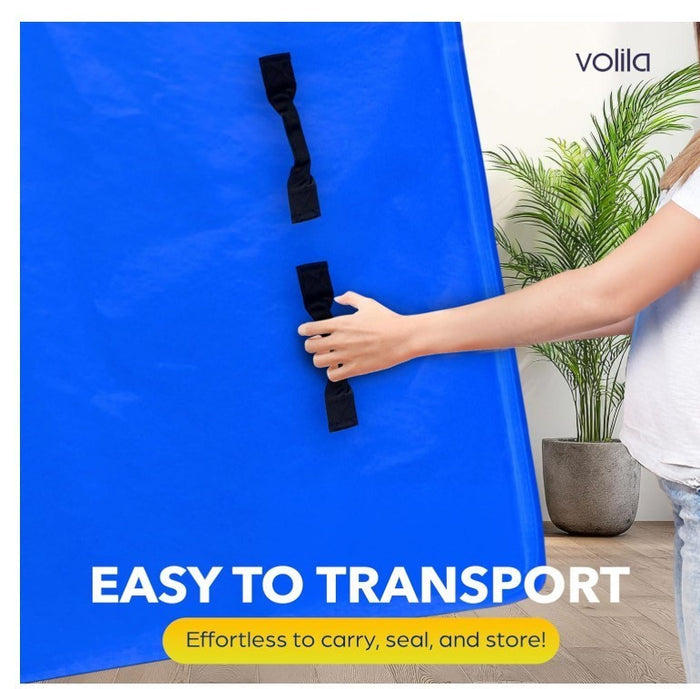 Volila Double Mattress Bag Waterproof Reusable Heavy Duty Cover 150gsm-291