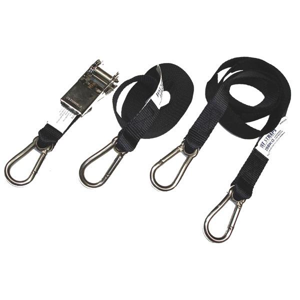 Wake Board Kit Ratchet Black Tie Down