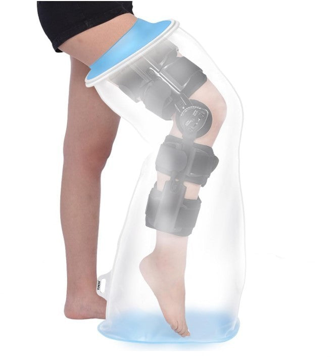 Waterproof Leg Cast Cover XL Adult Reusable Shower Protector Knee Brace-283