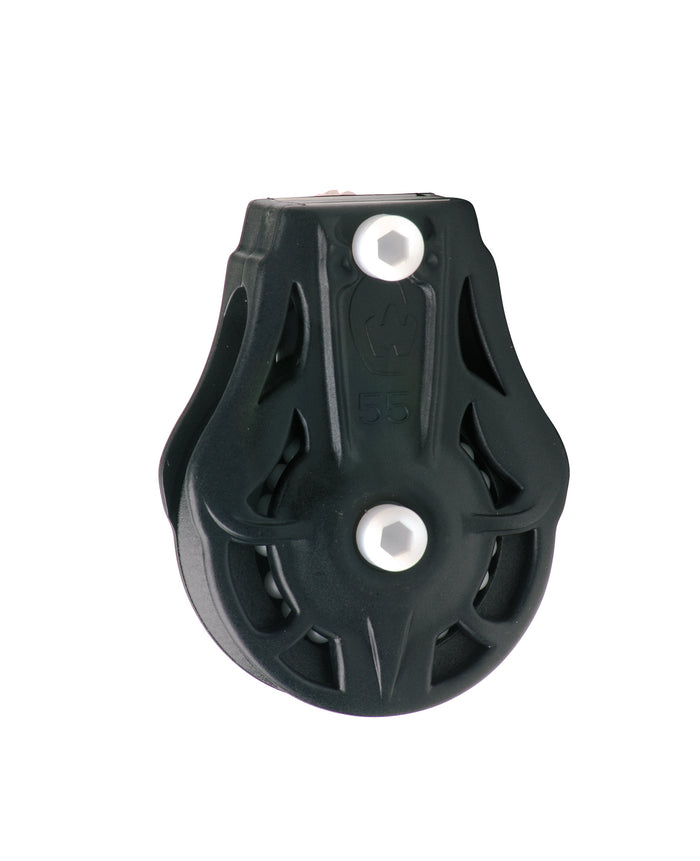 Wichard 75120 Ball bearing blocks / sheave 70 / single / cheek - bolts 8 mm dia - bosunsboat