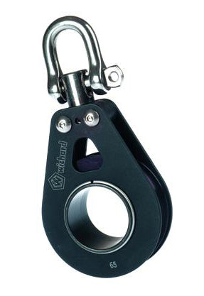 Wichard 90105 Roller Blocks Sheave 30mm Single with swivel head - bosunsboat