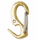 Wichard Brass one hand sail snap - Length: 50 mm - Bosuns Boat