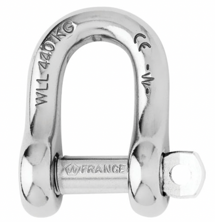 Wichard Captive pin D shackle - - Bosuns Boat