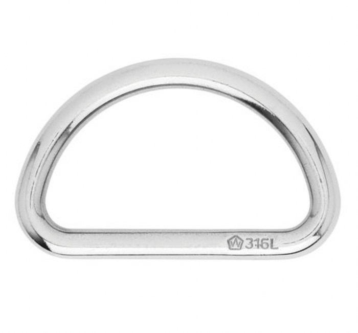 Wichard D ring - 316L - 3 sizes - Bosuns Boat