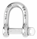 Wichard D shackle - Dia 14 mm (non self-locking) - Bosuns Boat