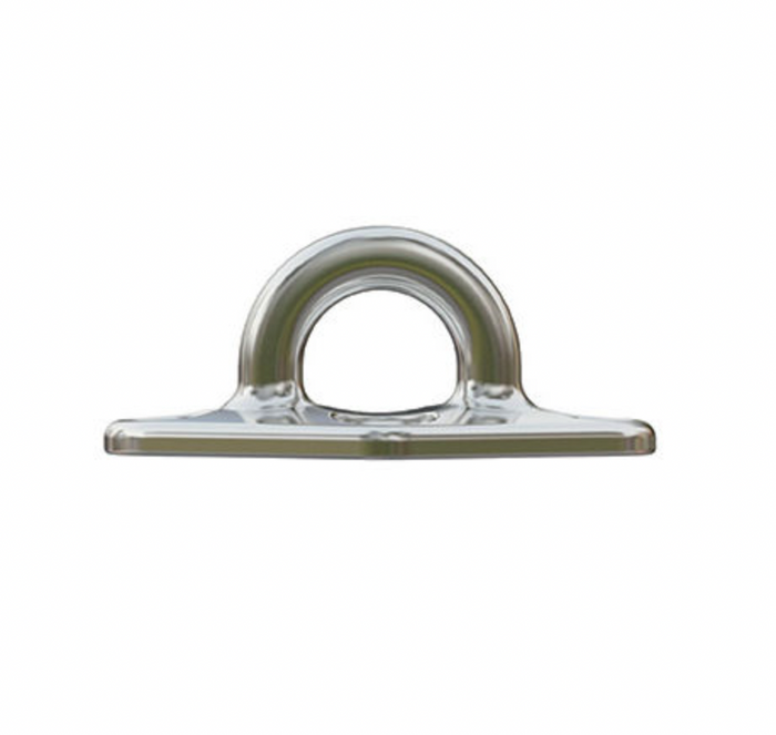 Wichard Diamond pad eye - Round - Length: 60 mm - M5 screw - Bosuns Boat