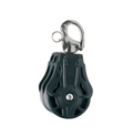 Wichard Double plain bearing block - Sheave 45 - Swivel snap shackle - Bosuns Boat
