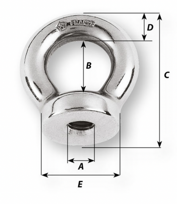 Wichard Eye nut - - Bosuns Boat