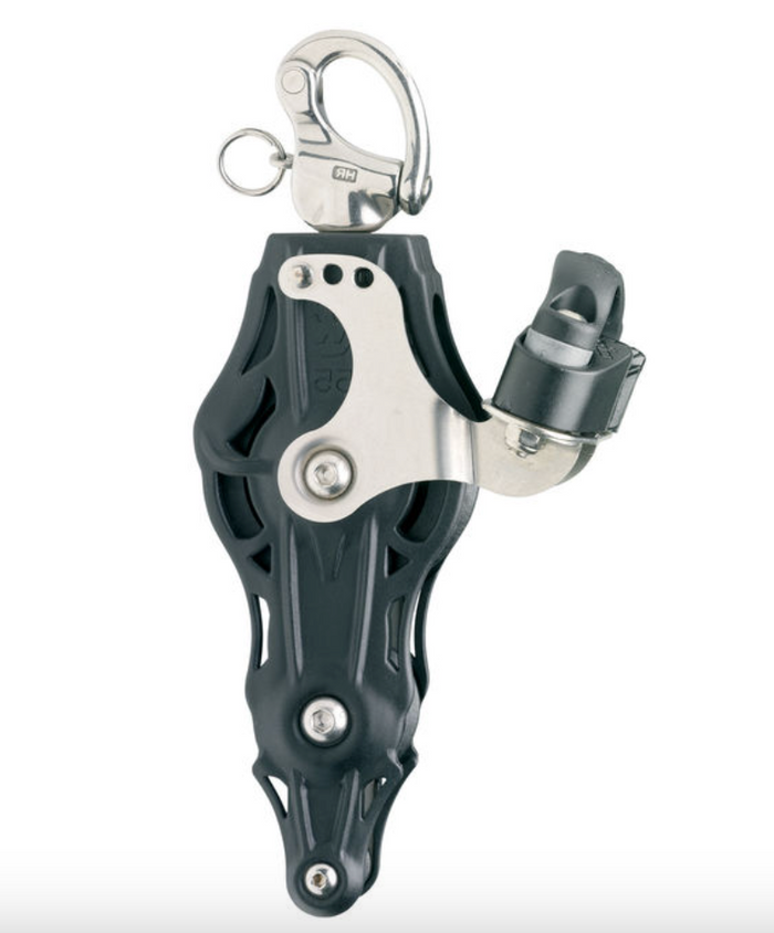 Wichard Fiddle ball bearing block - sheave 45 Swivel snap shackle becket & ca - Bosuns Boat