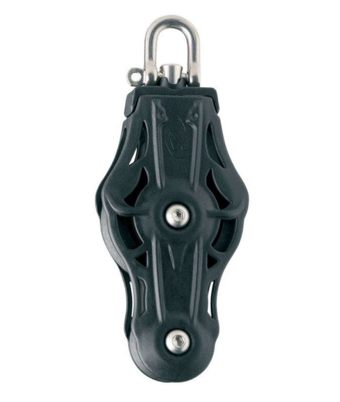 Wichard Fiddle plain bearing block - sheave 35 - Swivel head - Bosuns Boat