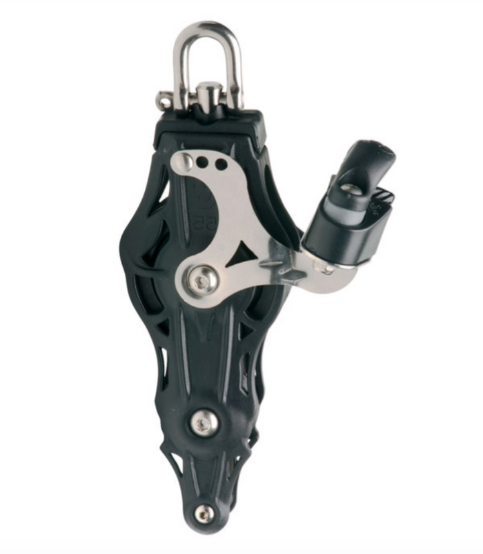 Wichard Fiddle plain bearing block - sheave 45 - Swivel head becket & cam - Bosuns Boat