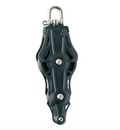 Wichard Fiddle plain bearing block - Sheave 70 - Swivel head & becket - Bosuns Boat