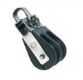 Wichard Marine Double plain bearing block - Sheave 25 - Fixed eye - Bosuns Boat