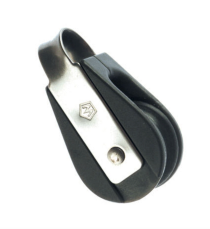 Wichard Marine Single plain bearing block - Sheave 25 - Fixed eye - Bosuns Boat