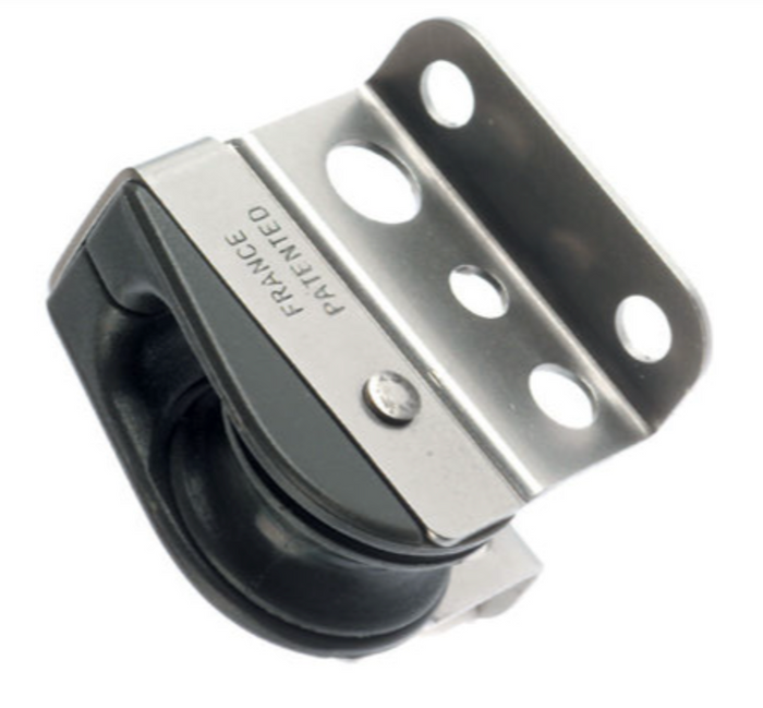 Wichard Marine Single plain bearing block - Sheave 25 - Upright lead block - Bosuns Boat