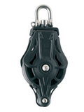 Wichard Marine Single plain bearing block - Sheave 35 - Swivel head & becket