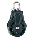 Wichard Marine Single plain bearing block - Sheave 35 - Swivel head - Bosuns Boat