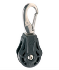 Wichard Marine Single plain bearing block - Sheave 35 - Swivel snap hook - Bosuns Boat