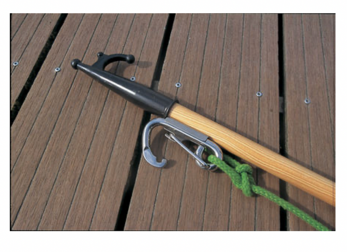 Wichard Mooring hook -  incl: spare attachment fitting - Bosuns Boat