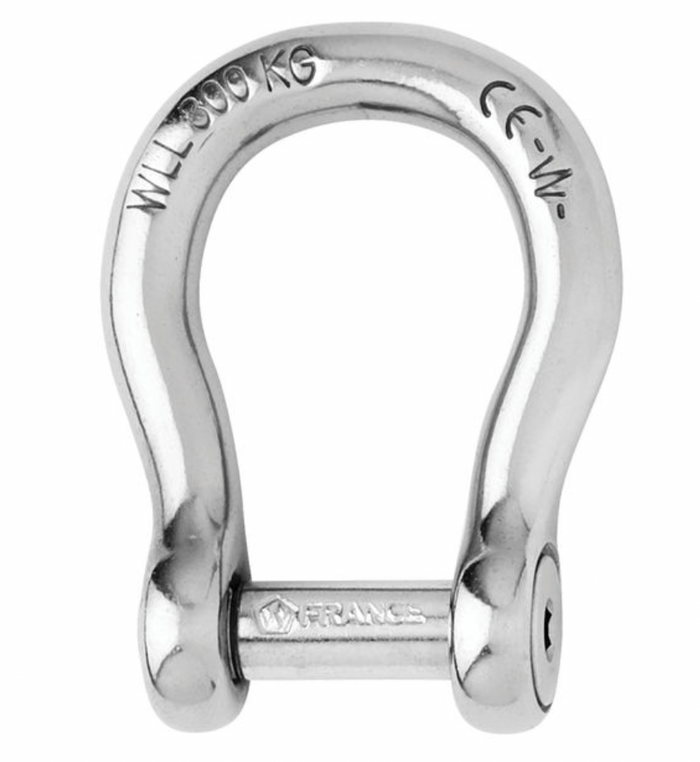 Wichard Self-locking allen head pin bow shackle - Bosuns Boat