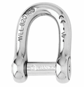 Wichard Self-locking allen head pin D shackle - Dia 6 mm - Bosuns Boat