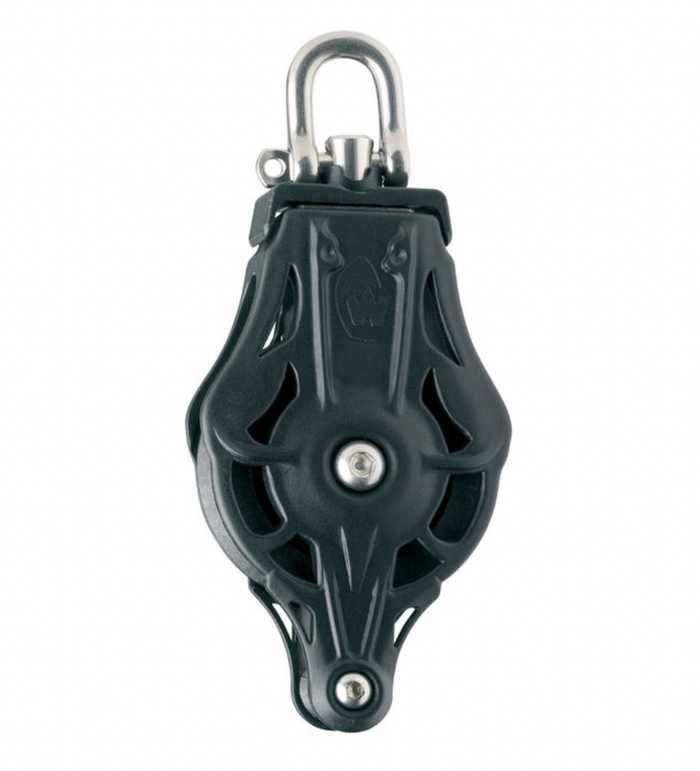 WICHARD Single ball bearing block - Sheave 70 - Swivel head & becket - Bosuns Boat