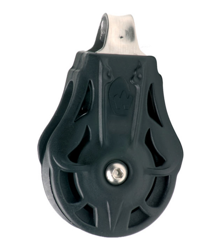 Wichard Single plain bearing block - Sheave 45 - Fixed eye - Bosuns Boat