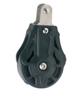 Wichard Single plain bearing block - Sheave 55 - Fixed eye with clevis - Bosuns Boat