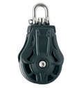 Wichard Single plain bearing block - Sheave 55 - Swivel head - Bosuns Boat